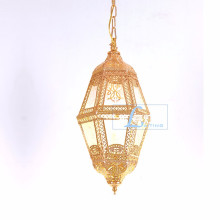 Moroccan mosaic chandelier lamp